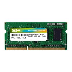 Μνήμη RAM Silicon Power DDR3 SODIMM 4GB 1600MHz CL11