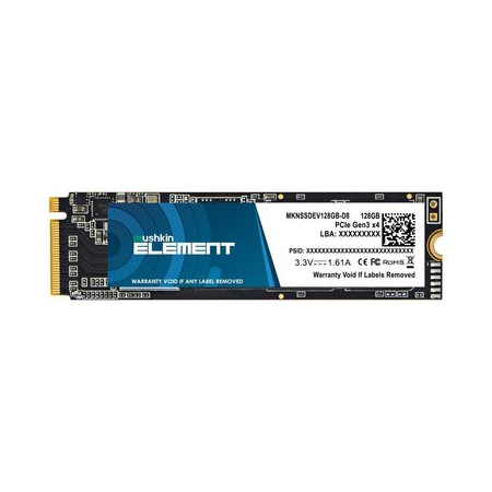 SSD Mushkin ELEMENTt 128GB M.2 2280 NVMe gen3x4