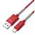 Καλώδιο USB 2.0 σε Micro USB Fast Charging 2.4A ενισχυμένο 1m
