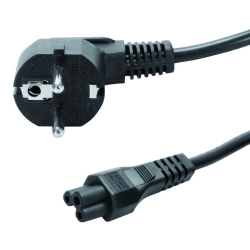 Καλώδιο τροφοδοσίας 3pin για φορτιστές Laptop 3 x 0.75mm 1.5m