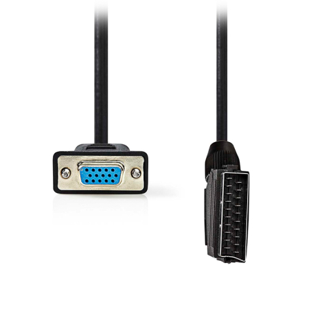  Καλώδιο Scart Male σε VGA Female 2.00m