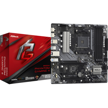 Μητρική ASRock B550M Phantom Gaming 4 Socket AM4 mATX 4xDDR4