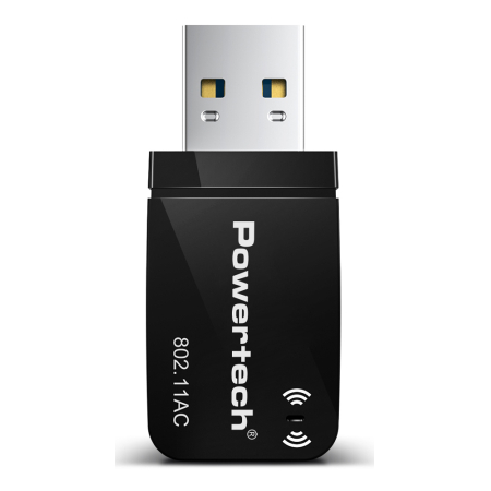 Ασύρματος USB αντάπτορας δικτύου PT-1450, 1300Mbps dual band WiFi