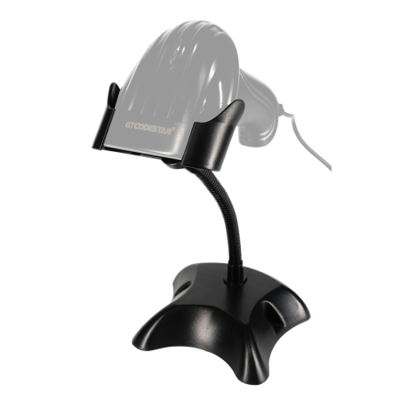 Βάση για barcode scanner GTC-STAND εύκαμπτος μεταλλικός βραχίονας μαύρη
