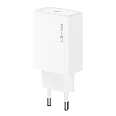 Φορτιστής τοίχου CC329 USB-C 30W λευκός