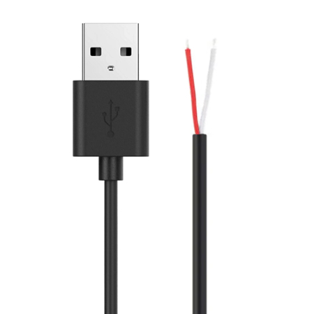 Καλώδιο USB με ελεύθερα άκρα 1m