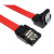 Καλώδιο SATA 7pin σε 7pin (90ο) - 0.35m