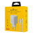 Φορτιστής τοίχου PT-1351 USB & USB-C με καλώδιο PD QC3.0 GaN 36W λευκός